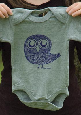 A9 : Baby Grow : Owl