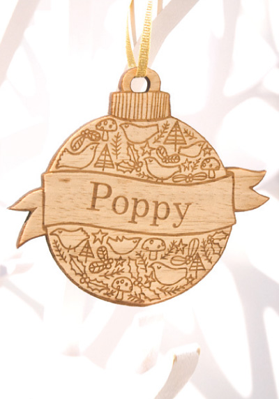 XP32 : Personalised Christmas Bauble