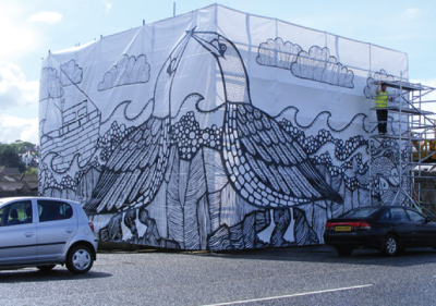 COMM1 : Coast Festival Building Wrap