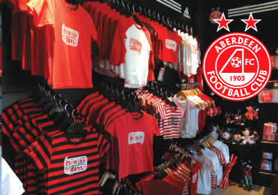 COMM5 : Aberdeen Football Club Kids Clothing range
