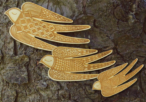 H1 : Flying Birds (set of 3)