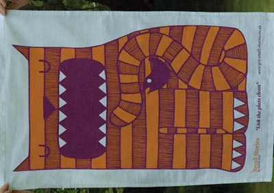 T3 : Feed Me Tea-towel
