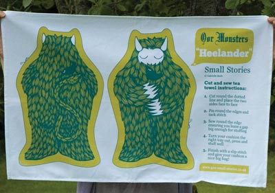 T7 : Heelander Cut n Sew Tea Towel